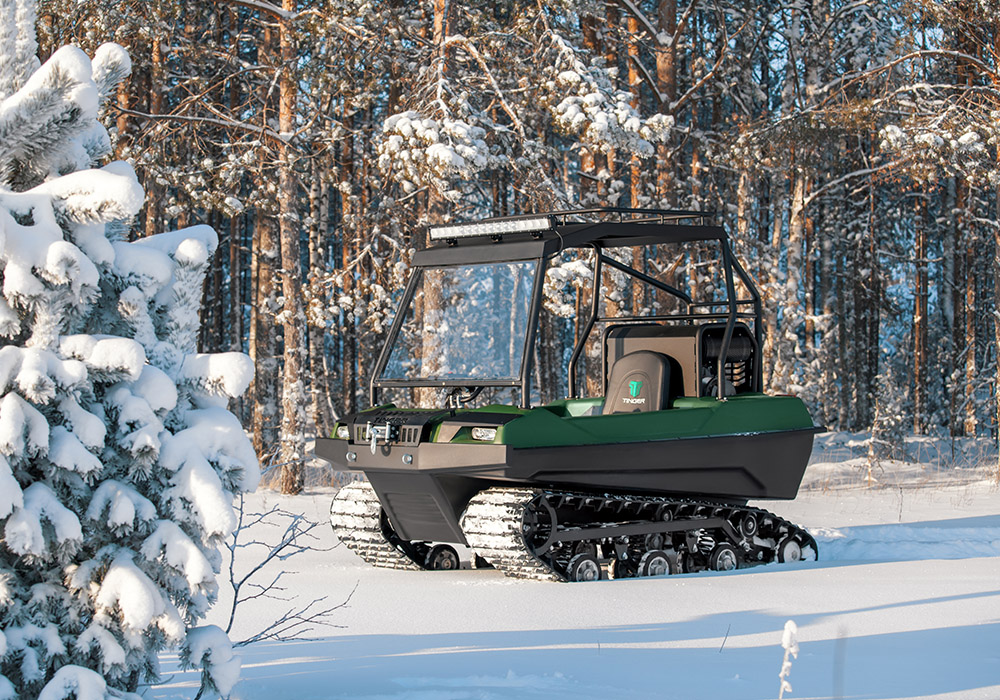 Гусеничный вездеход снегоболотоход Tinger Scout 420