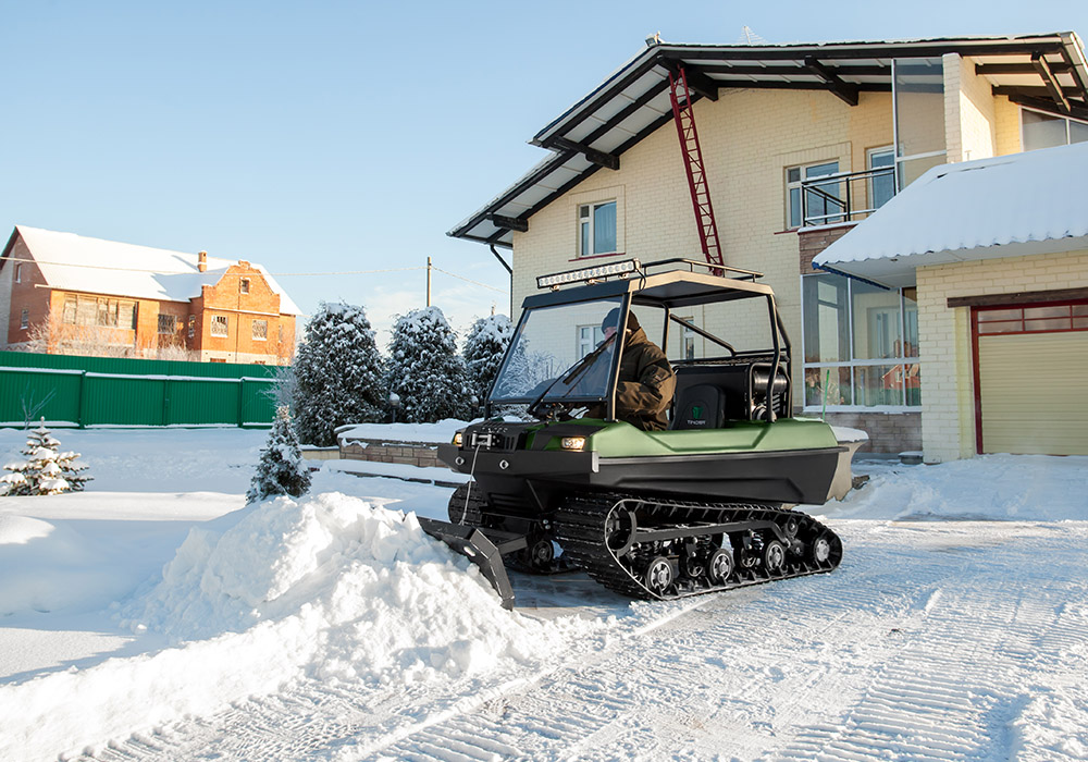 Гусеничный вездеход снегоболотоход Tinger Scout 420
