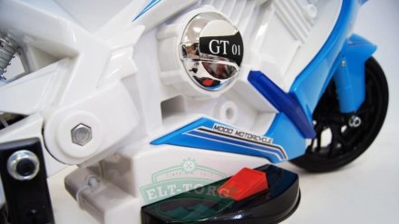 Электромобиль RiverToys MOTO M111MM-white Электромобиль RiverToys MOTO M111MM-white