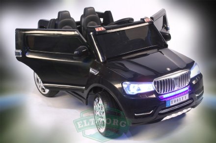 Детский электромобиль River Toys BMW T001TT 4Х4 140 W Черный Детский электромобиль River Toys BMW T001TT 4Х4 140 W Черный