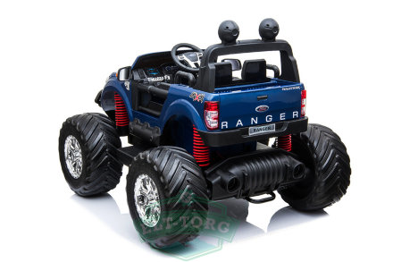Детский электромобиль FORD RANGER MONSTER TRUCK 4WD DK-MT550 синий