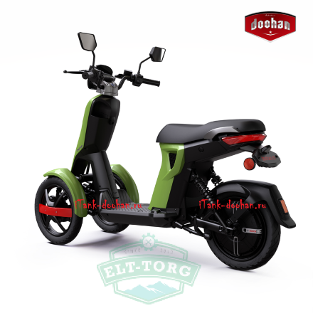 Электроскутер Doohan iTango HO 1200W Зеленый Электроскутер Doohan iTango HO 1200W Зеленый