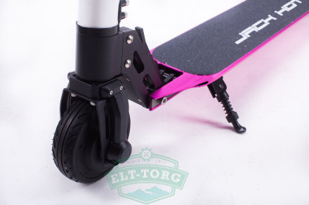 Электросамокат JACK HOT LIGHT 250w (4,4Ah) White+pink