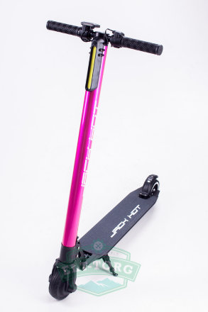 Электросамокат JACK HOT LIGHT 250w (4,4Ah) Pink+black