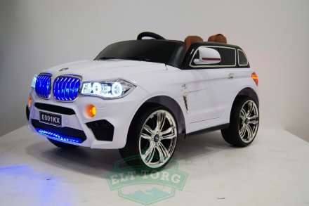 Детский электромобиль Barty BMW X5 E001KX 70 W Белый