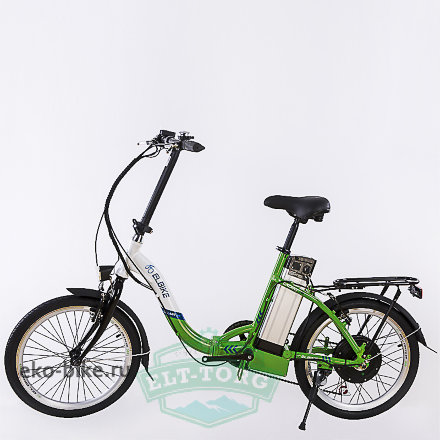 Электровелосипед Elbike Galant Standart 350W Двухцветный зеленый Электровелосипед Elbike Galant Standart 350W Двухцветный зеленый