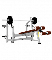 BRONZE GYM J-024 Скамья для жима с отрицательным наклоном (КОРИЧНЕВЫЙ) BRONZE GYM J-024 Скамья для жима с отрицательным наклоном (КОРИЧНЕВЫЙ)