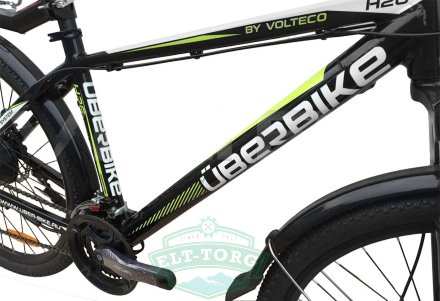 Электровелосипед UBERBIKE H26 BLACK Электровелосипед UBERBIKE H26 BLACK