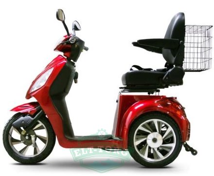 электроскутер Trike 700 - вид сбоку