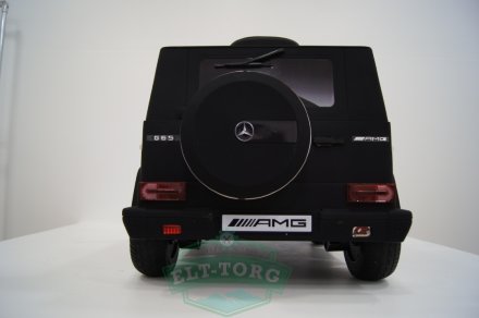 Электромобиль RiverToys Mercedes-Benz G65-BLACK-MATOVII-LS528