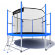 Батут i-JUMP CLASSIC 8ft 2,44м с нижней сетью и лестницей (blue) Батут i-JUMP CLASSIC 8ft 2,44м с нижней сетью и лестницей (blue)