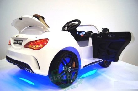 Детский электромобиль River Toys Mercedes-Benz CLA45 60 W Белый Детский электромобиль River Toys Mercedes-Benz CLA45 60 W Белый