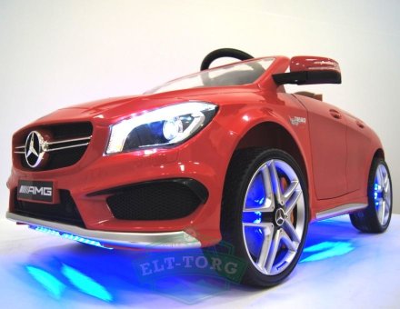 Детский электромобиль River Toys Mercedes-Benz CLA45 60 W Красный Детский электромобиль River Toys Mercedes-Benz CLA45 60 W Красный