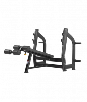 BRONZE GYM H-024 Скамья для жима с отрицательным наклоном (ЧЕРНЫЙ) BRONZE GYM H-024 Скамья для жима с отрицательным наклоном (ЧЕРНЫЙ)