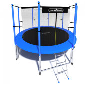 Батут i-JUMP CLASSIC 14ft 4,27м с нижней сетью и лестницей (blue) Батут i-JUMP CLASSIC 14ft 4,27м с нижней сетью и лестницей (blue)