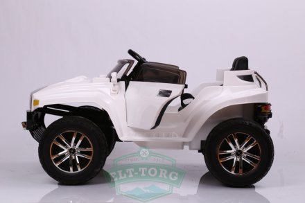 Электромобиль RiverToys Hummer A888MP-WHITE