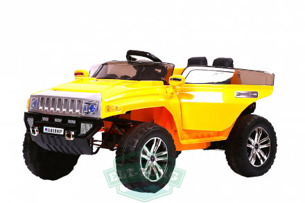 Электромобиль RiverToys Hummer A888MP-YELLOW