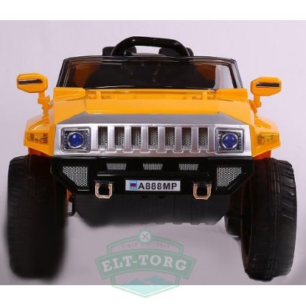 Электромобиль RiverToys Hummer A888MP-YELLOW