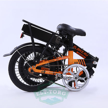 Электровелосипед Elbike Pobeda 250 Black/Orange Электровелосипед Elbike Pobeda 250 Black/Orange