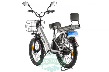 Велогибрид двухподвес Green City e-ALFA Fat
