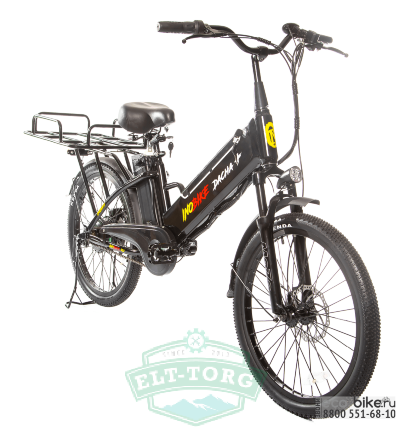 Электровелосипед черный InoBike Dacha Plus Электровелосипед черный InoBike Dacha Plus