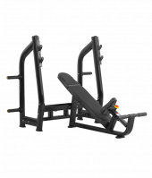 BRONZE GYM H-025 Скамья для жима с положительным наклоном (ЧЕРНЫЙ) BRONZE GYM H-025 Скамья для жима с положительным наклоном (ЧЕРНЫЙ)
