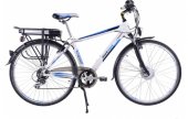 Электровелосипед Ecobahn GW2008 BLACK AQUA E-Road 700С 7s Электровелосипед Ecobahn GW2008 BLACK AQUA E-Road 700С 7s