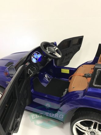Электромобиль RiverToys Mercedes E009KX-BLUE