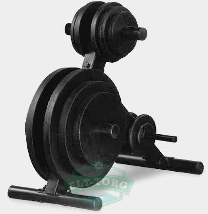 Подставка для олимпийских дисков--Body Solid OWT24 Подставка для олимпийских дисков--Body Solid OWT24
