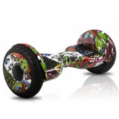 Гироскутер Smart Balance Wheel Suv New 10.5 Premium Граффити Сиреневый Гироскутер Smart Balance Wheel Suv New 10.5 Premium Граффити Сиреневый