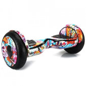 Гироскутер Smart Balance Wheel Suv New 10.5 Premium Граффити Розовый Гироскутер Smart Balance Wheel Suv New 10.5 Premium Граффити Розовый