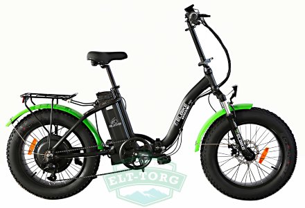 Elbike Taiga 1 Vip черно-зеленый