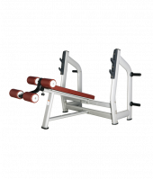 BRONZE GYM H-024 Скамья для жима с отрицательным наклоном (КОРИЧНЕВЫЙ) BRONZE GYM H-024 Скамья для жима с отрицательным наклоном (КОРИЧНЕВЫЙ)