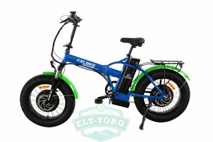 Elbike Taiga 3 Twix синий сбоку Elbike Taiga 3 Twix синий сбоку