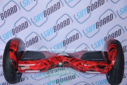 Гироскутер SkyBoard SUV APP 10,5 Красный Огонь Гироскутер SkyBoard SUV APP 10,5 Красный Огонь