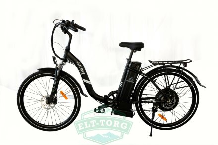 Elbike Galant Big Elite черный сбоку Elbike Galant Big Elite черный сбоку