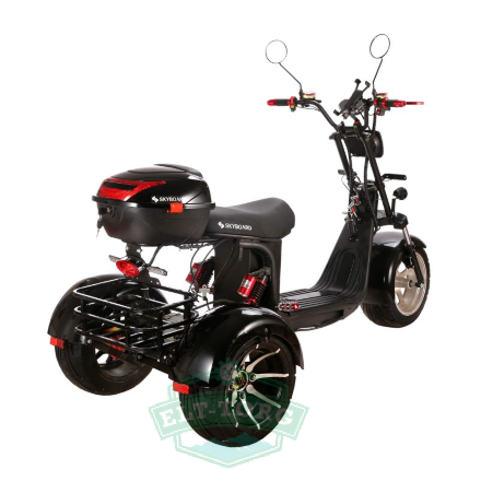 Электроскутер трехколесный CityCoco SkyBoard Trike BR60-3000 PRO FAST Электроскутер трехколесный CityCoco SkyBoard Trike BR60-3000 PRO FAST