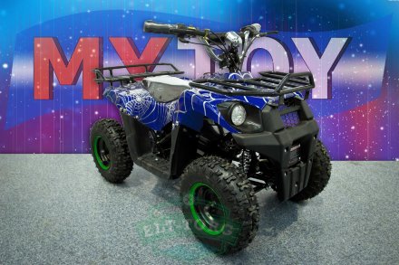 Электроквадроцикл MYTOY 800В 500 W Синий паук Электроквадроцикл MYTOY 800В 500 W Синий паук