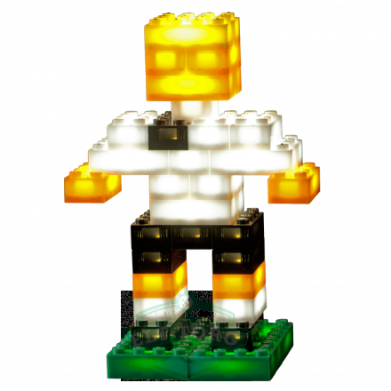 Светящийся конструктор Lego Футболисты Светящийся конструктор Lego Футболисты