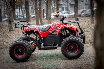 Электроквадроцикл MYTOY 500D 500 W Красный паук