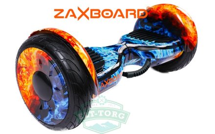 Гироскутер ZAXBOARD ZX-10 lite Огонь и лед Гироскутер ZAXBOARD ZX-10 lite Огонь и лед