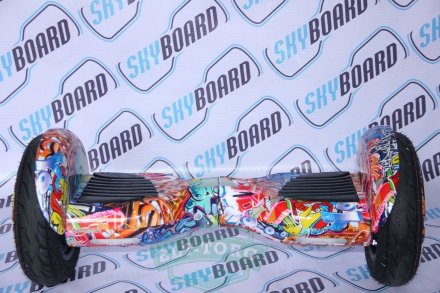 Гироскутер SkyBoard SUV APP 10,5 Граффити Мульти Гироскутер SkyBoard SUV APP 10,5 Граффити Мульти