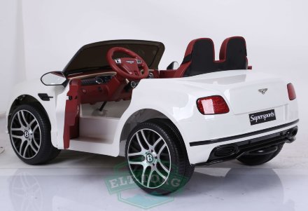 Детский электромобиль BENTLEY CONTINENTAL SUPERSPORTS JE1155 белый (ЛИЦЕНЗИОННАЯ МОДЕЛЬ) Детский электромобиль BENTLEY CONTINENTAL SUPERSPORTS JE1155 белый (ЛИЦЕНЗИОННАЯ МОДЕЛЬ)
