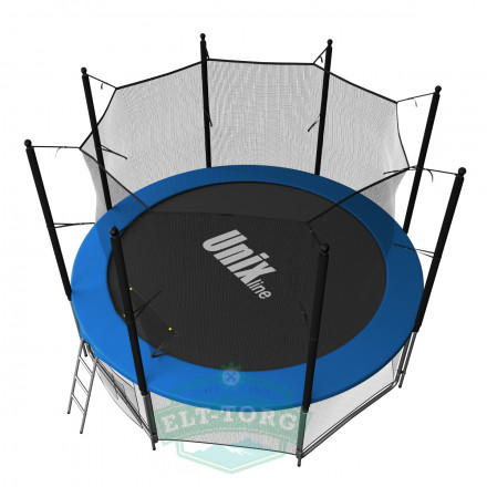 Батут UNIX line 8 ft inside (blue) Батут UNIX line 8 ft inside (blue)