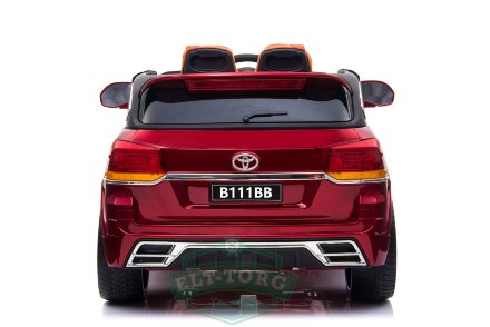 Детский электромобиль Toyota B111BB вишневый
