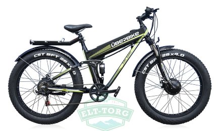 Электровелосипед UBERBIKE FAT 48V-1000 BLACK