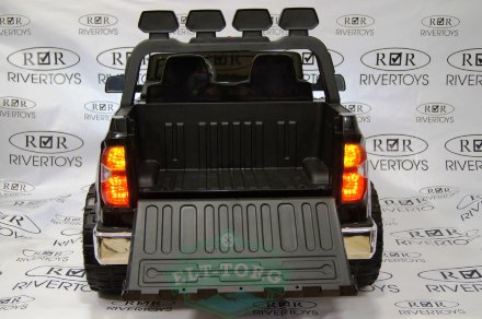 Детский электромобиль TOYOTA TUNDRA JJ2255 черный (ЛИЦЕНЗИОННАЯ МОДЕЛЬ)