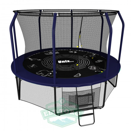 Батут UNIX line SUPREME GAME 10 ft (blue) Батут UNIX line SUPREME GAME 10 ft (blue)