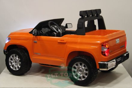 Детский электромобиль TOYOTA TUNDRA JJ2255 оранжевый (ЛИЦЕНЗИОННАЯ МОДЕЛЬ)