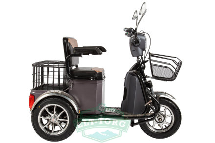 Пассажирский электроцикл Rutrike S1 V2 с большой корзиной Пассажирский электроцикл Rutrike S1 V2 с большой корзиной